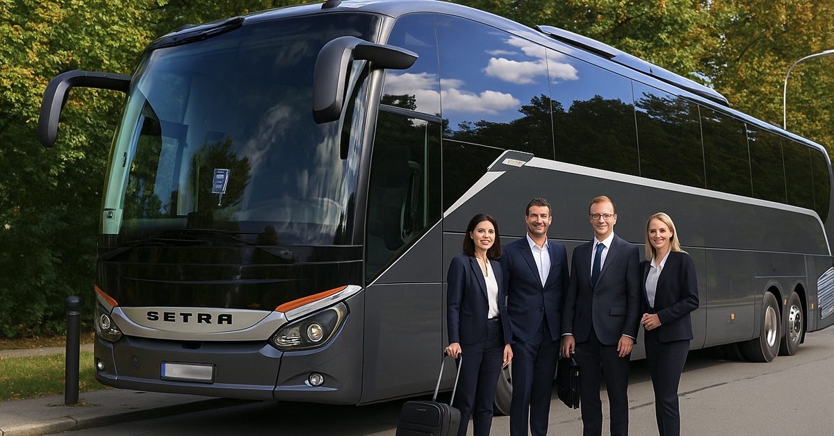 busfahrt-gruppe-bussines-1200×628 Moderner Reisebus mit Busfahrer-Team von Busunternehmen Dortmund – European Bus Service